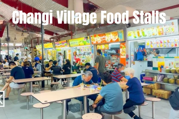Food Stalls at Changi Village