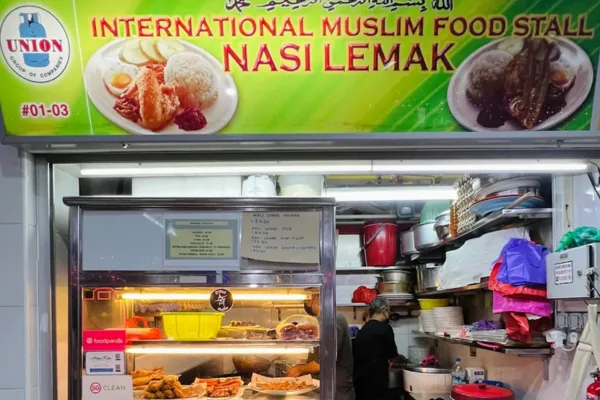 International Muslim Food Stall Nasi Lemak